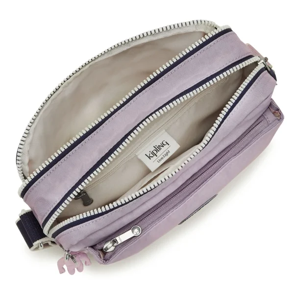 KIPLING - תיק צד בינוני ABANU M – KI7076Z08 – gentle-lilac-bl – 2