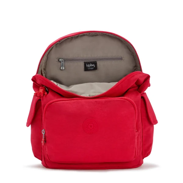 KIPLING - תיק גב CITY PACK – K12147Z33 – red-rouge – 2