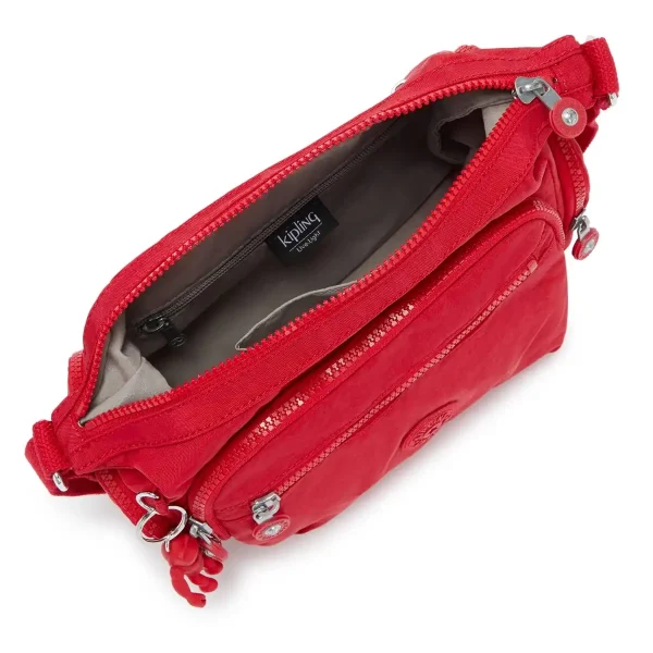 KIPLING - תיק צד בינוני GABBIE S – KI2531Z33 – red-rouge – 2