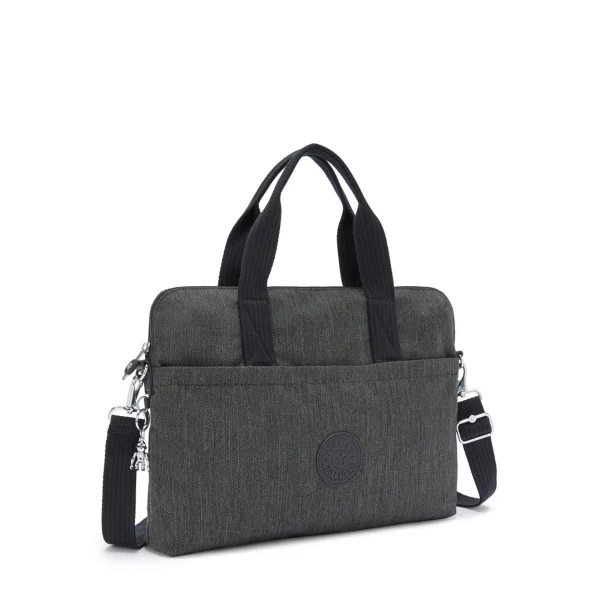 KIPLING - תיק צד למחשב ELSIL – KI362078S – black-peppery – 3