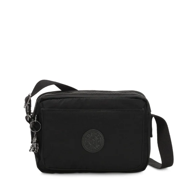 KIPLING - תיק צד בינוני ABANU M – KI684753F – rich-black – 1