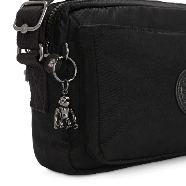 KIPLING - תיק צד בינוני ABANU M – KI684753F – rich-black – 4