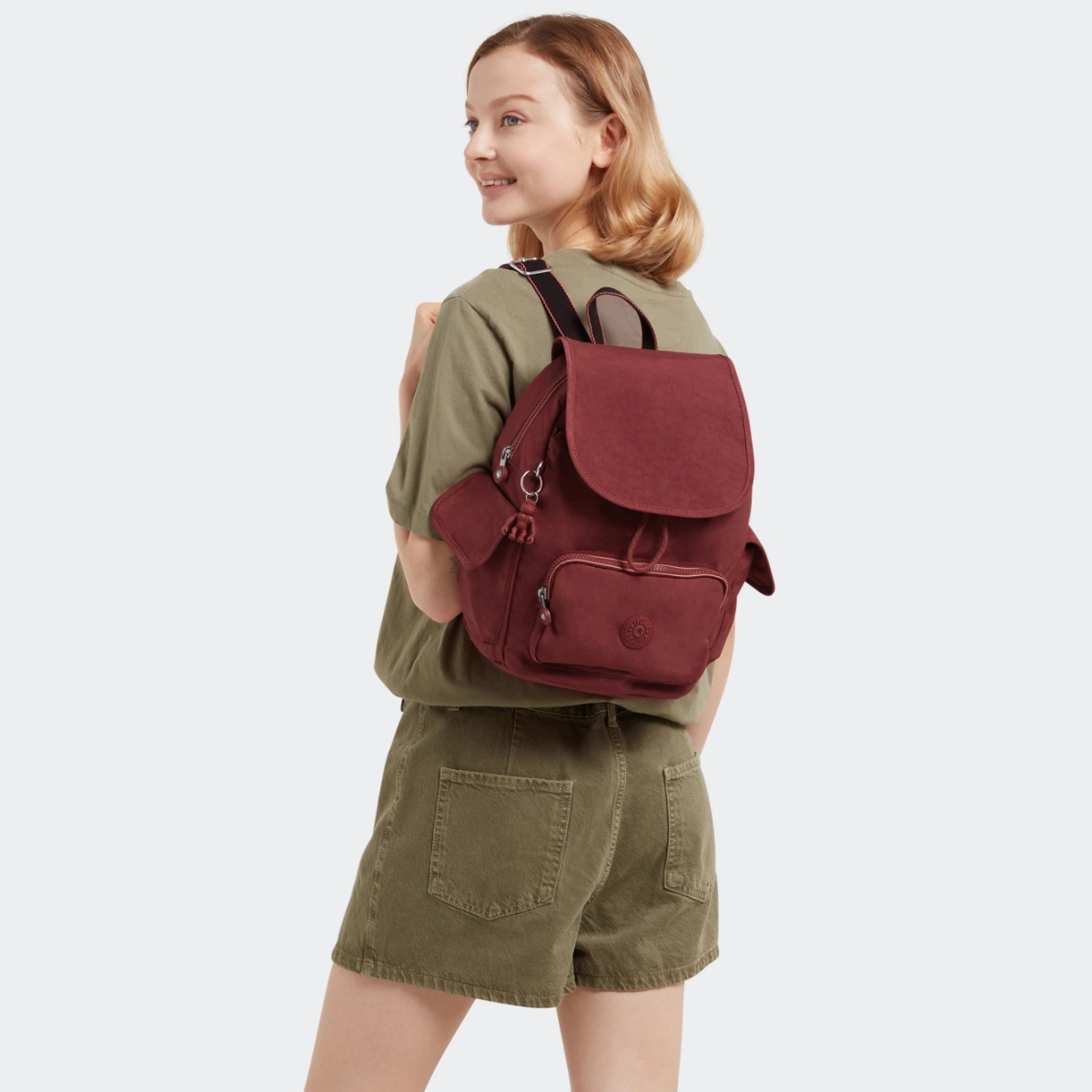 KIPLING - תיק גב CITY PACK S – K15635A1N – flaring-rust – 6