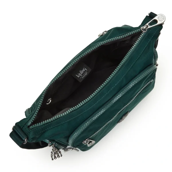 KIPLING - תיק צד בינוני GABBIE S – KI2536PD3 – deepest-emerald – 2