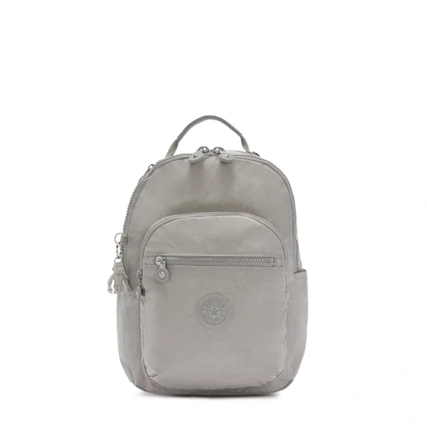 KIPLING - תיק גב בינוני SEOUL S – KI408289L – grey-gris – 1