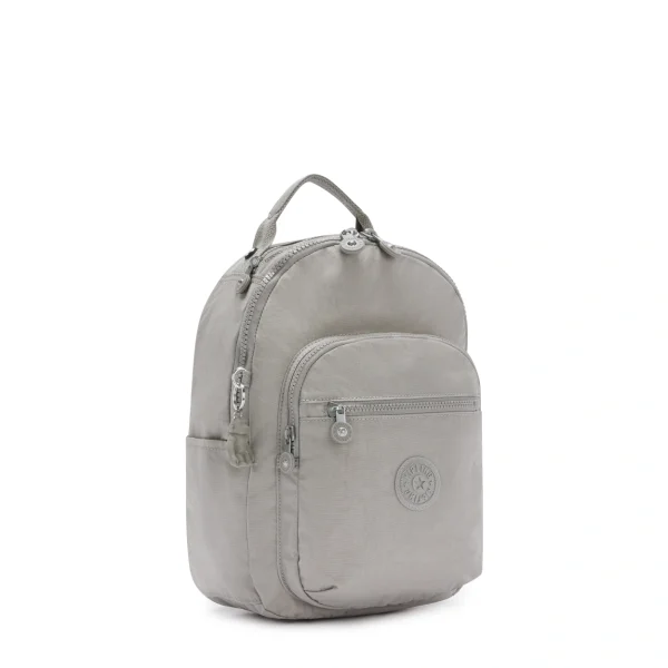 KIPLING - תיק גב בינוני SEOUL S – KI408289L – grey-gris – 3