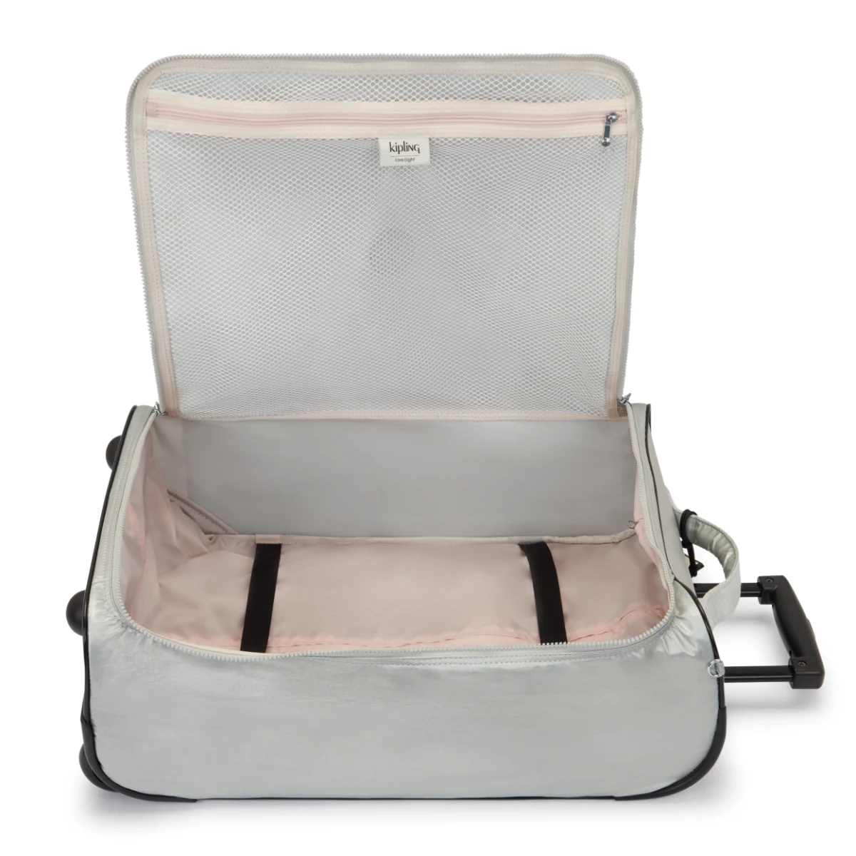 KIPLING - דפל עלייה למטוס TEAGAN C – KI7933QD7 – bright-metallic – 2