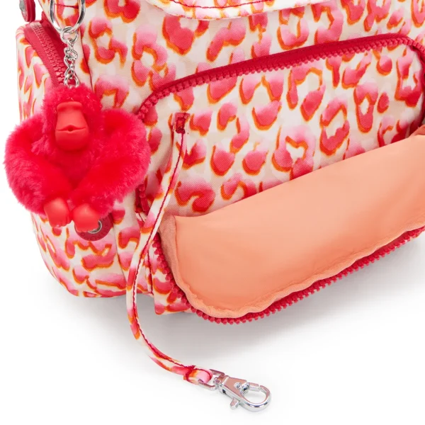 KIPLING - תיק גב קטן CITY ZIP MINI – KI37356LX – latin-cheetah – 6