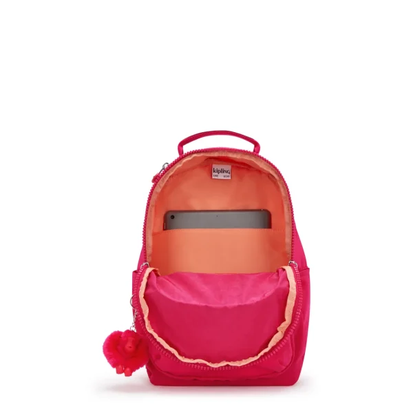 KIPLING - תיק גב בינוני SEOUL S – KI4082T73 – confetti-pink – 2