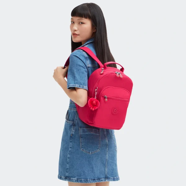 KIPLING - תיק גב בינוני SEOUL S – KI4082T73 – confetti-pink – 6