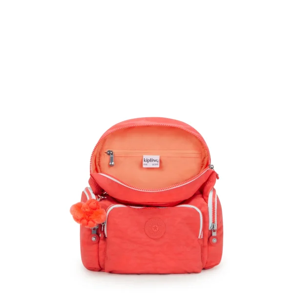 KIPLING - תיק גב קטן CITY ZIP MINI – KI6046CW5 – almost-coral – 2