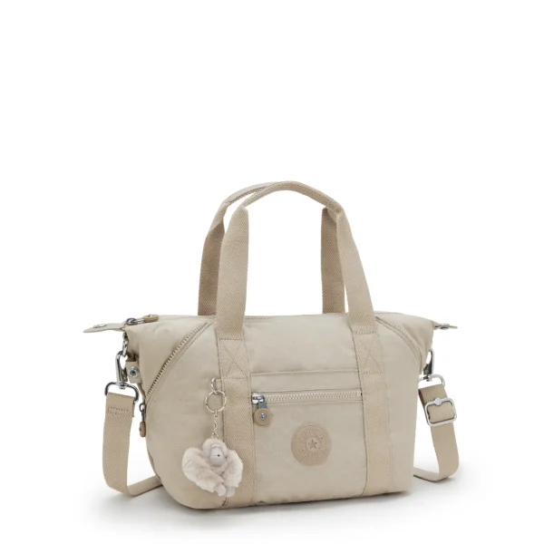 KIPLING - תיק צד קטן ART MINI – K1541096A – sign-beige-emb – 3