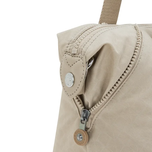 KIPLING - תיק צד קטן ART MINI – K1541096A – sign-beige-emb – 5