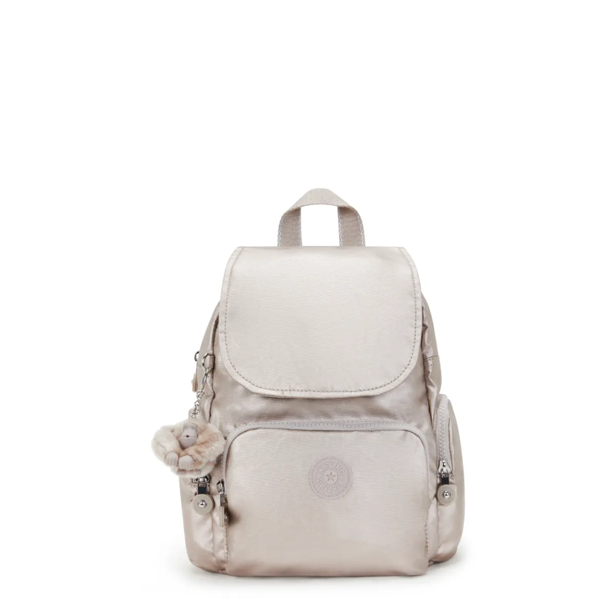 KIPLING - תיק גב קטן CITY ZIP MINI – KI469748I – metallic-glow – 1