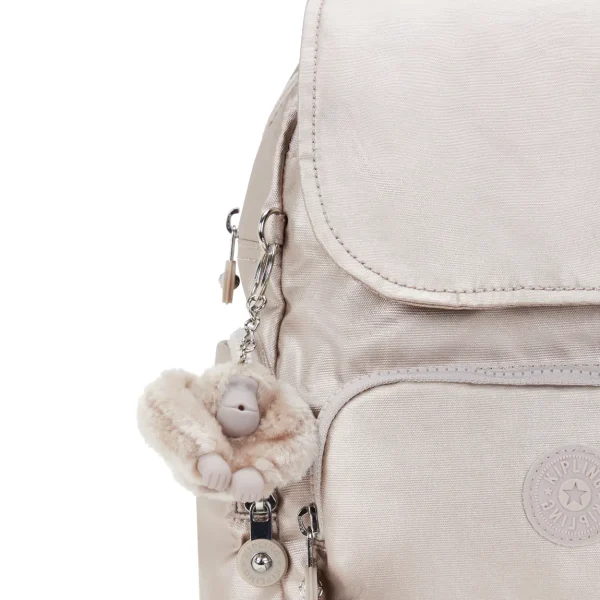 KIPLING - תיק גב קטן CITY ZIP MINI – KI469748I – metallic-glow – 4