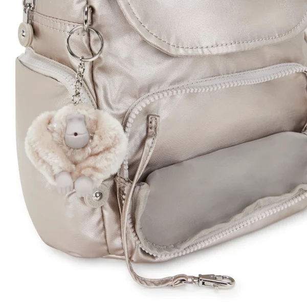 KIPLING - תיק גב קטן CITY ZIP MINI – KI469748I – metallic-glow – 6