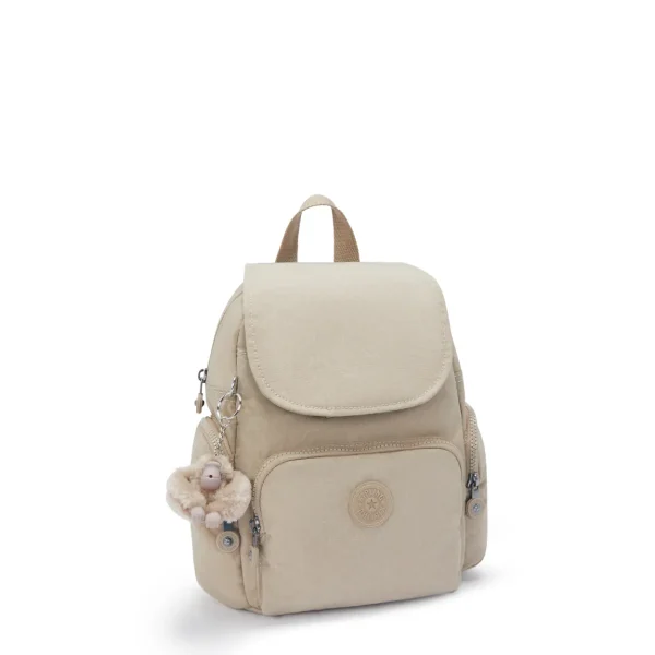 KIPLING - תיק גב קטן CITY ZIP MINI – KI469796A – sign-beige-emb – 3