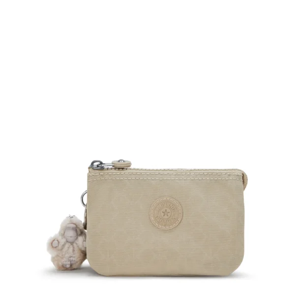 KIPLING - נרתיק קטן CREATIVITY S – K1520596A – signature-beige-embossed – 1