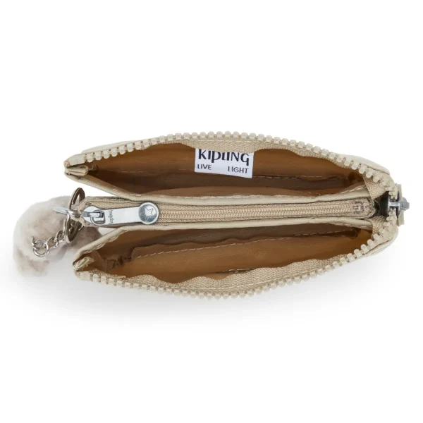 KIPLING - נרתיק קטן CREATIVITY S – K1520596A – signature-beige-embossed – 2
