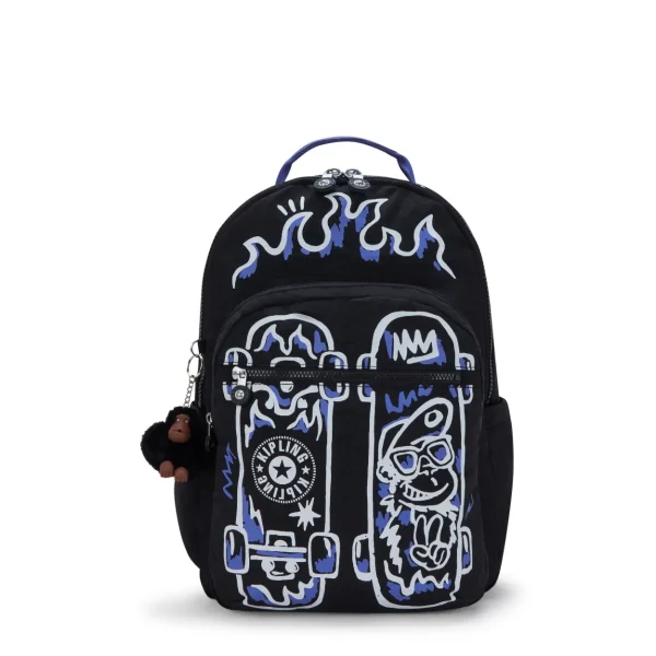 KIPLING - תיק גב גדול SEOUL LAP – KI293280S – fire-skate – 1