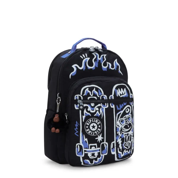 KIPLING - תיק גב גדול SEOUL LAP – KI293280S – fire-skate – 3