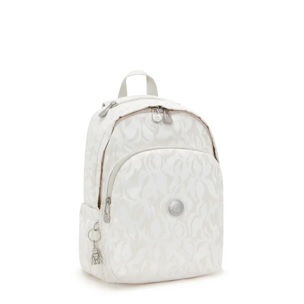 KIPLING - תיק גב בינוני DELIA – KI3149Y05 – palm-beige-jacquard – 3
