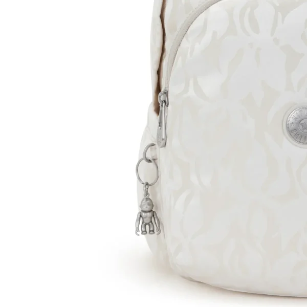 KIPLING - תיק גב בינוני DELIA – KI3149Y05 – palm-beige-jacquard – 4