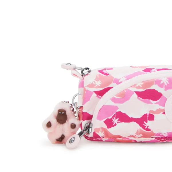 KIPLING - קלמר בינוני CUTE – KI33301BV – pink-palm – 4