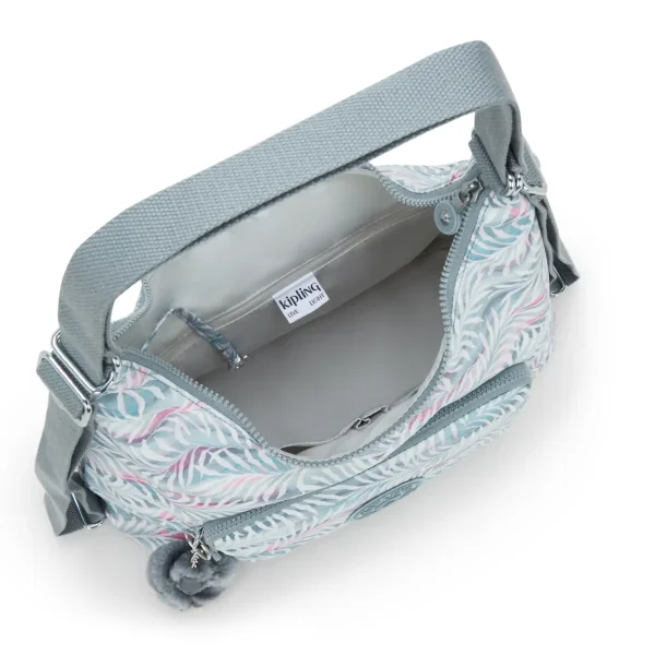 KIPLING - תיק צד בינוני YENNA – KI34253QN – palmtree-leaves – 2