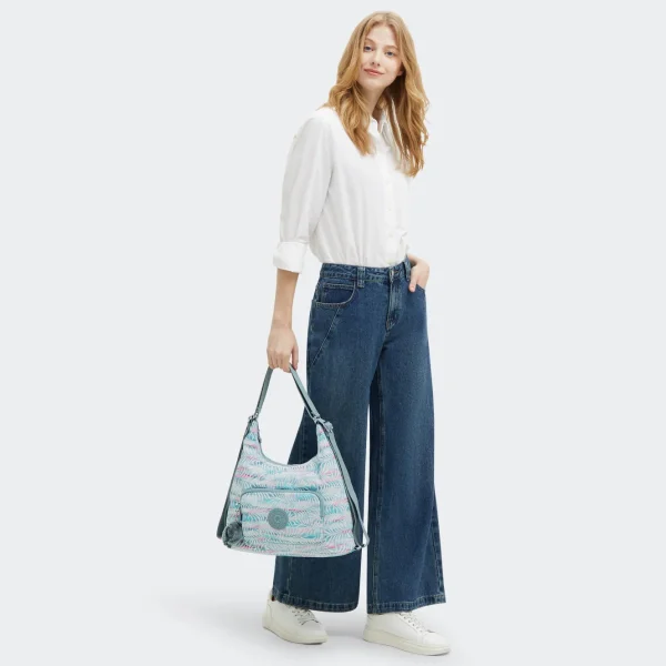 KIPLING - תיק צד בינוני YENNA – KI34253QN – palmtree-leaves – 6