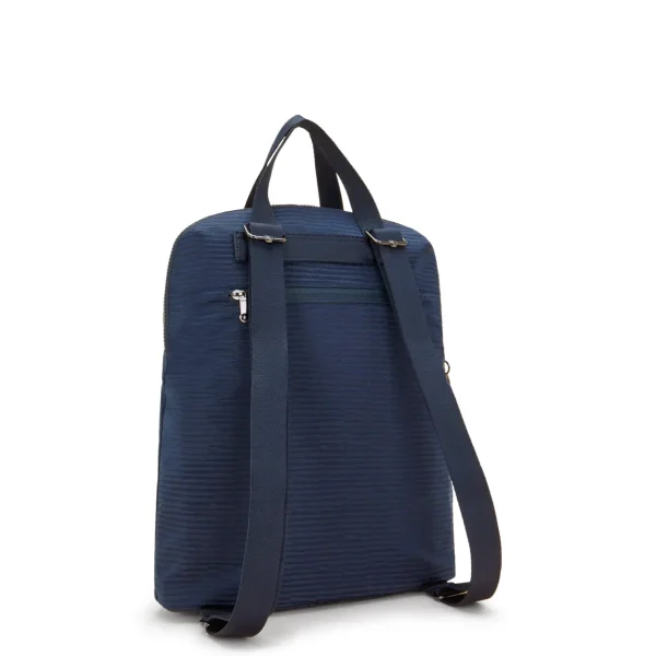 KIPLING - תיק גב בינוני KAZUKI – KI3507UW4 – night-ocean-jacquard – 1