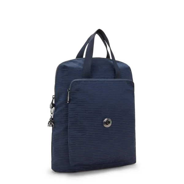 KIPLING - תיק גב בינוני KAZUKI – KI3507UW4 – night-ocean-jacquard – 3