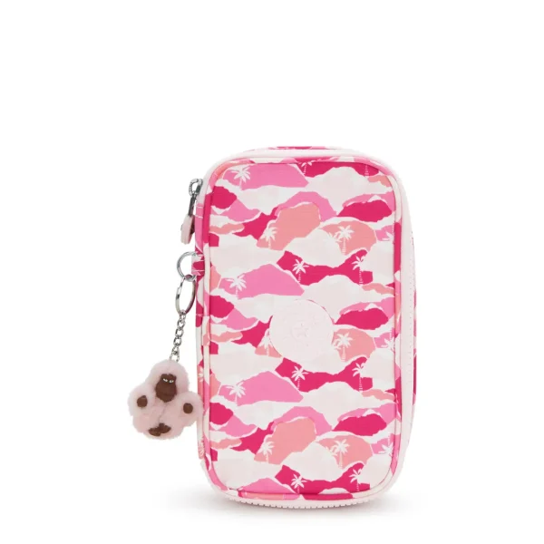 KIPLING - קלמר בינוני 50 PENS – KI37071BV – pink-palm – 1