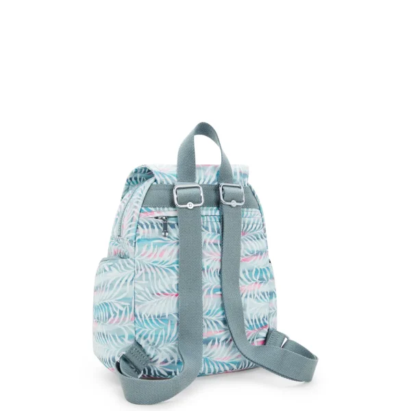 KIPLING - תיק גב קטן CITY ZIP MINI – KI37353QN – palmtree-leaves – 1