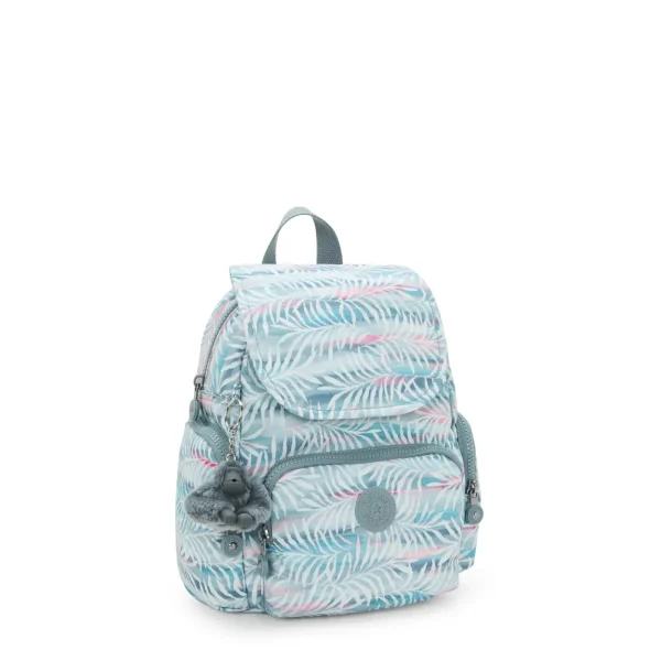 KIPLING - תיק גב קטן CITY ZIP MINI – KI37353QN – palmtree-leaves – 3