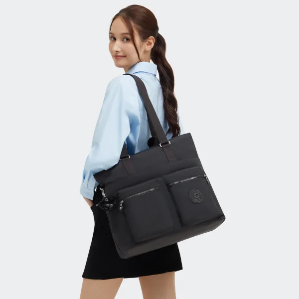 KIPLING - תיק צד גדול INDIA – KI4609P39 – black-noir – 6