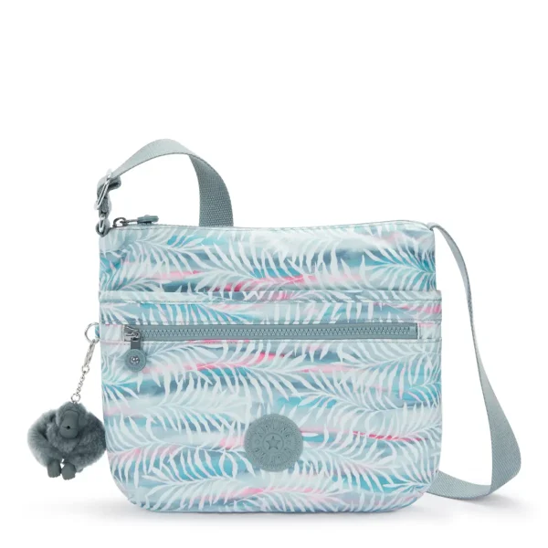 KIPLING - תיק צד בינוני ARTO – KI48543QN – palmtree-leaves – 1