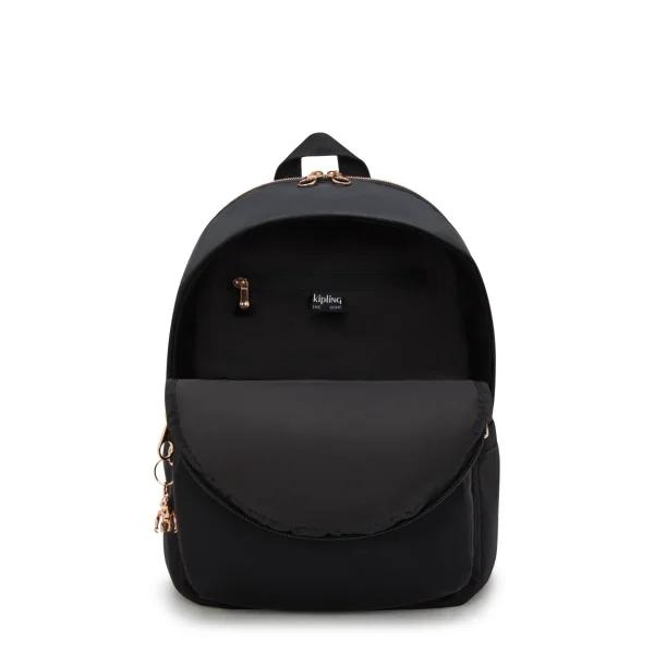KIPLING - תיק גב גדול DELIA M – KI486962Q – black-rose-spice – 2