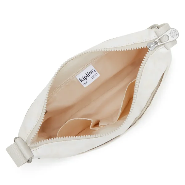 KIPLING - תיק צד בינוני ARTO – KI4964Y05 – palm-beige-jacquard – 2