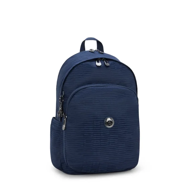 KIPLING - תיק גב גדול DELIA M – KI5000UW4 – night-ocean-jacquard – 3