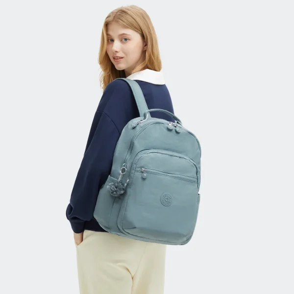 KIPLING - תיק גב גדול SEOUL – KI52103NL – relaxed-grey – 7