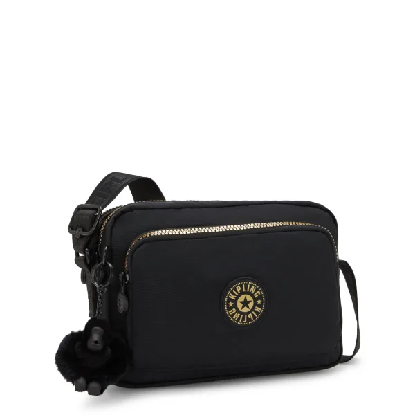 KIPLING - תיק צד בינוני ABANU M ZIP – KI59861BG – glorious-gold – 3