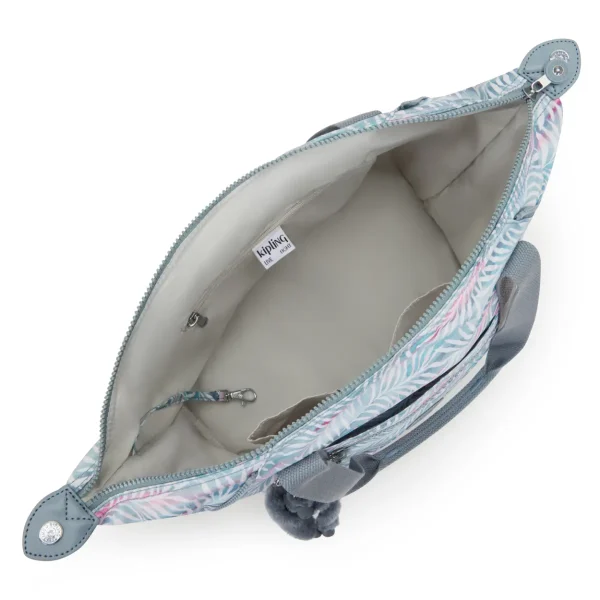 KIPLING - תיק צד בינוני ART – KI59913QN – palmtree-leaves – 2