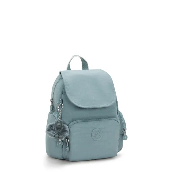 KIPLING - תיק גב קטן CITY ZIP MINI – KI60463NL – relaxed-grey – 3