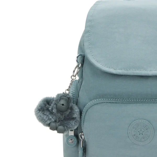 KIPLING - תיק גב קטן CITY ZIP MINI – KI60463NL – relaxed-grey – 4