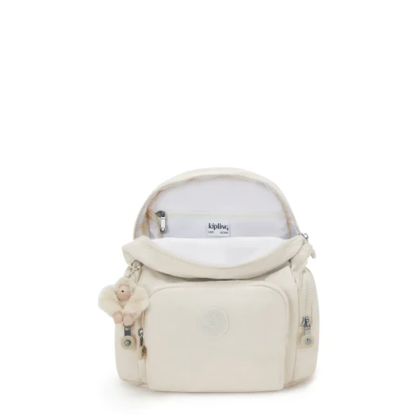 KIPLING - תיק גב קטן CITY ZIP MINI – KI60467JR – hideaway-beige – 2