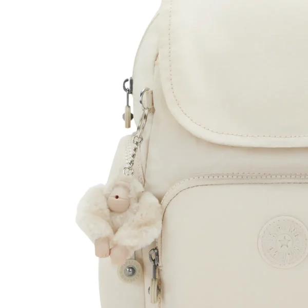 KIPLING - תיק גב קטן CITY ZIP MINI – KI60467JR – hideaway-beige – 4