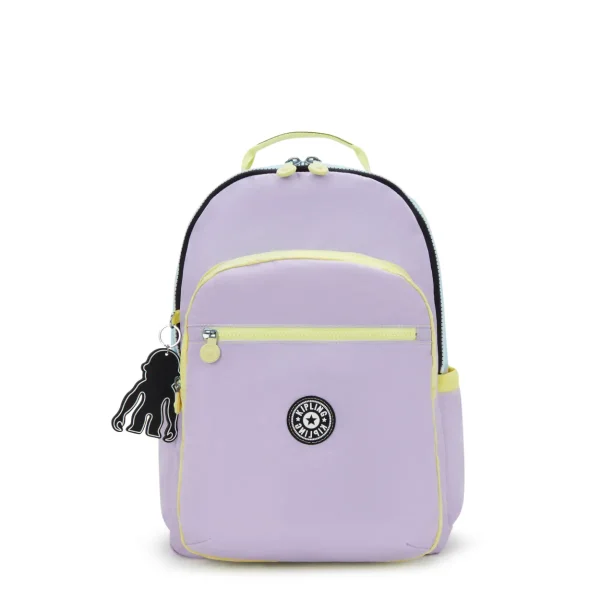 KIPLING - תיק גב גדול SEOUL LAP – KI61809CZ – lavendar-block – 1