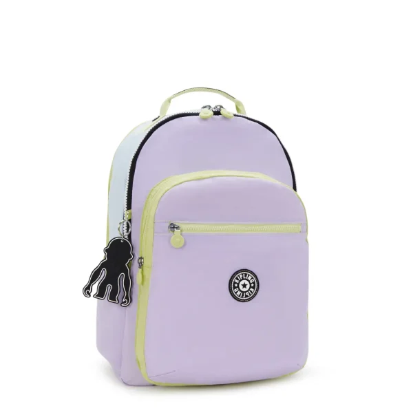 KIPLING - תיק גב גדול SEOUL LAP – KI61809CZ – lavendar-block – 3