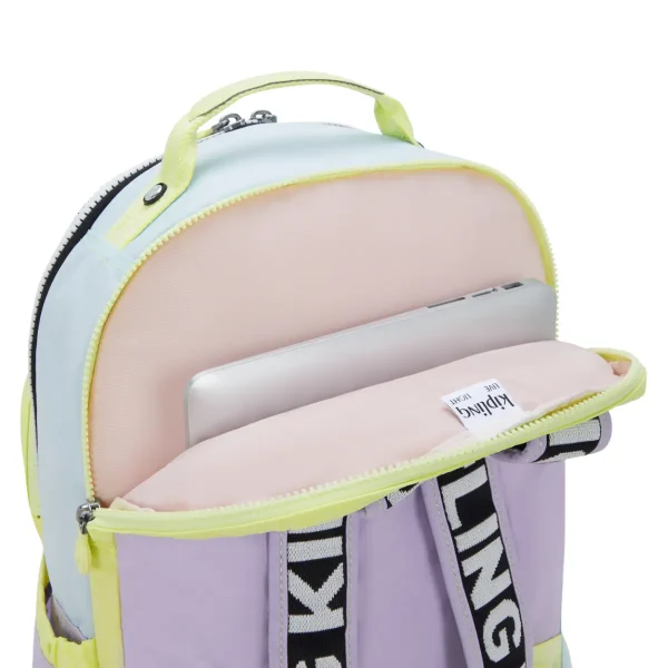 KIPLING - תיק גב גדול SEOUL LAP – KI61809CZ – lavendar-block – 5